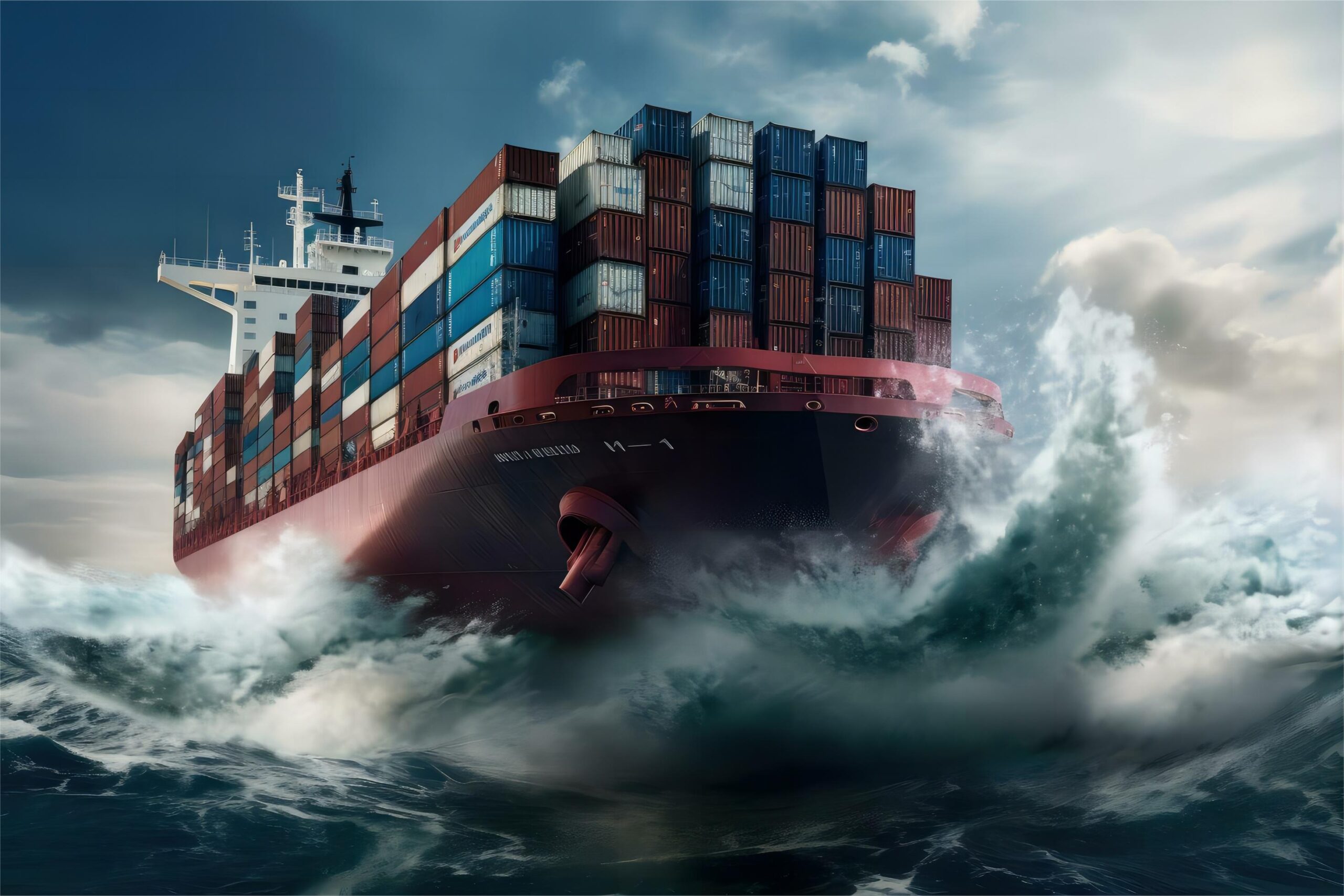 China sea freight for international supply chain