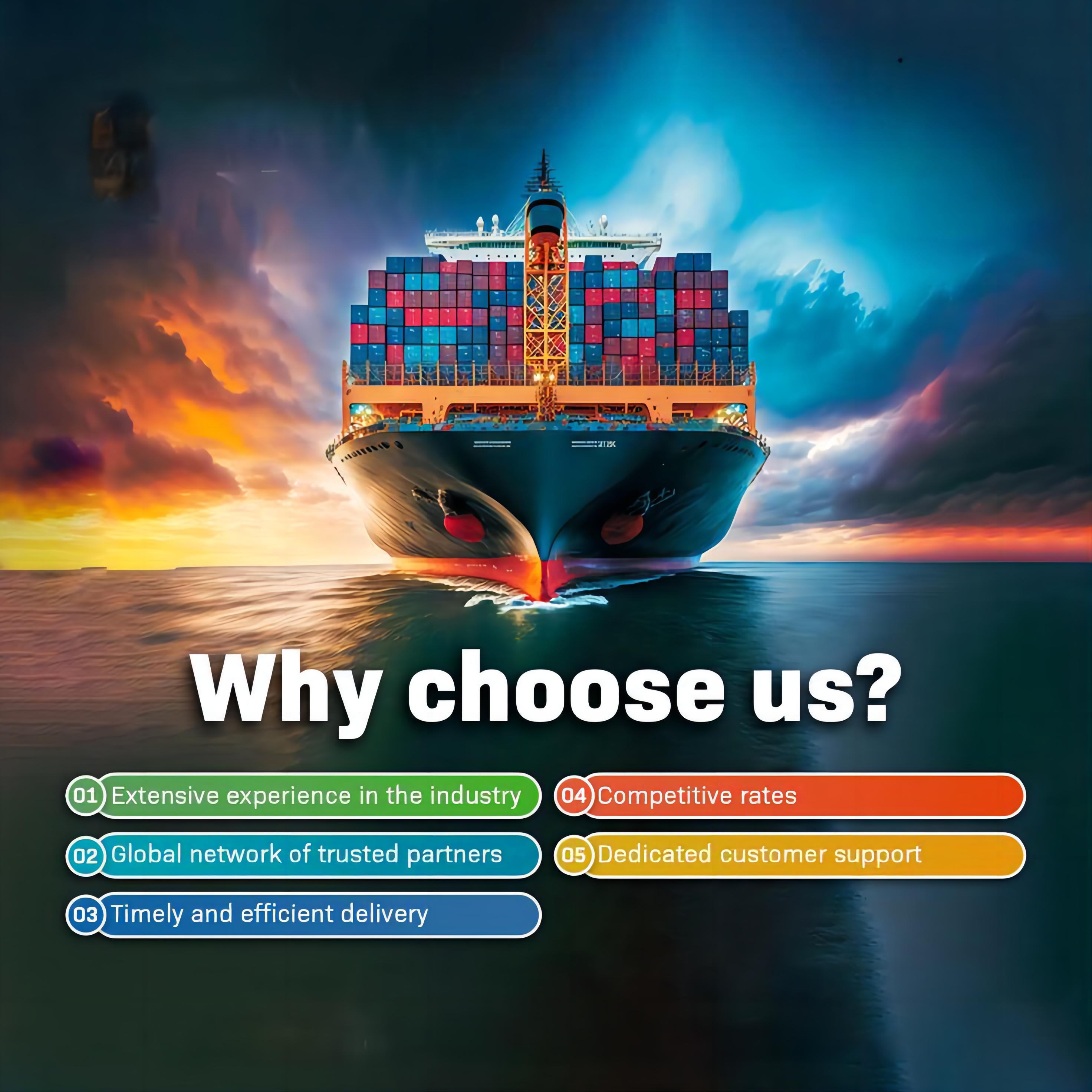What are the rates for shipping from China to the Mexico in 2025?
