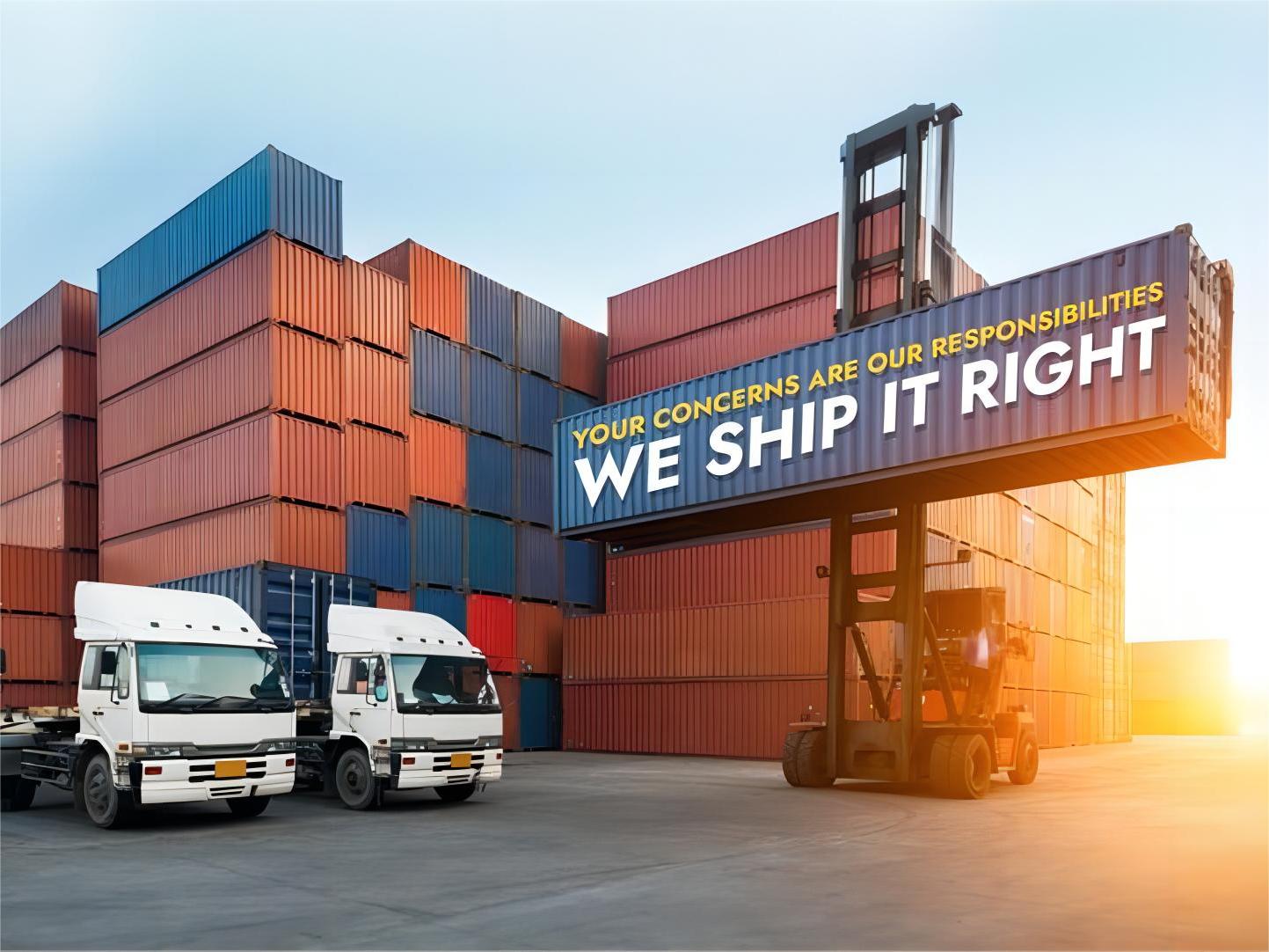 How are goods shipped from China to the Malta?