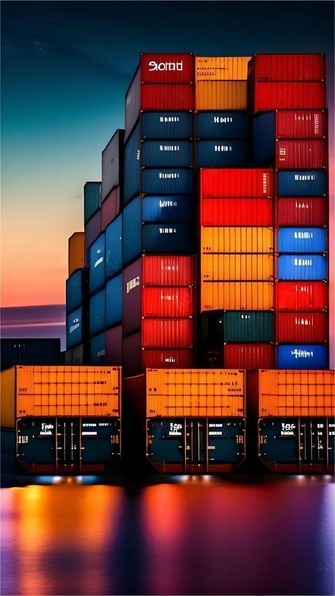 How are goods shipped from China to the Germany?