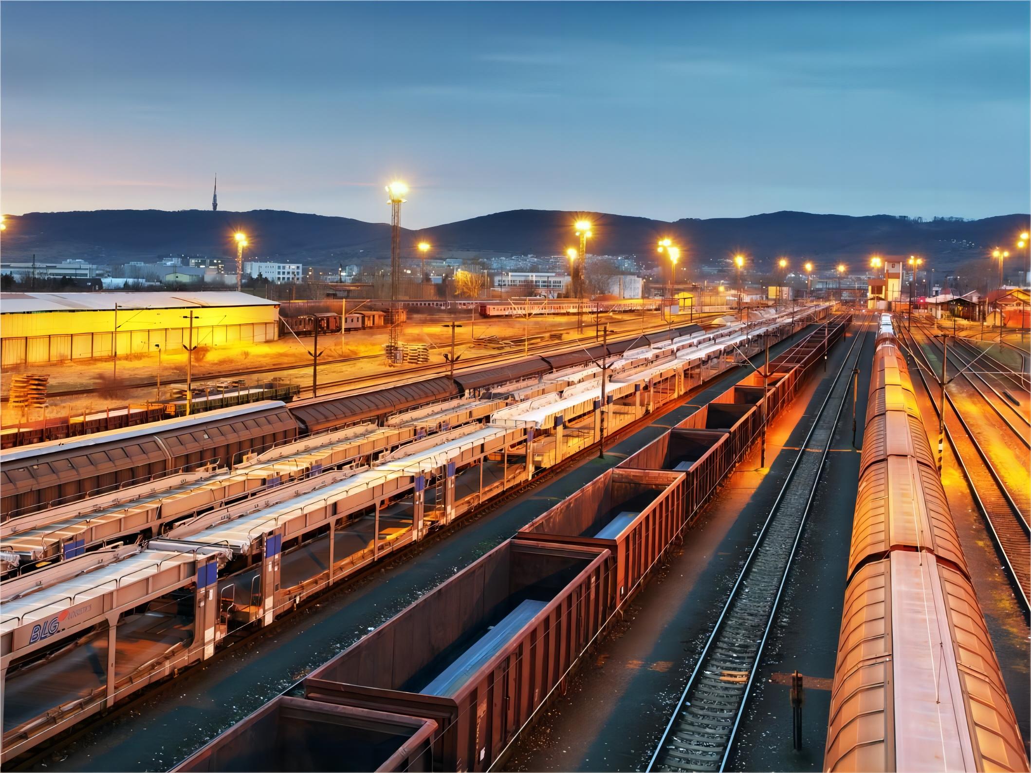 How are goods shipped from China to the Russia?