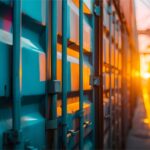 how wide is shipping container