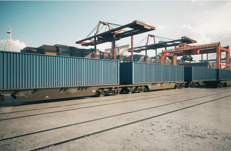 Iran China freight rail corridor i