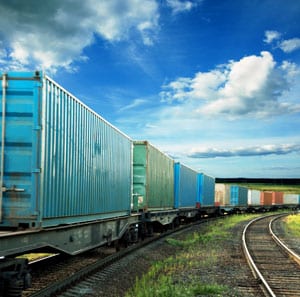 rail freight from china to europe