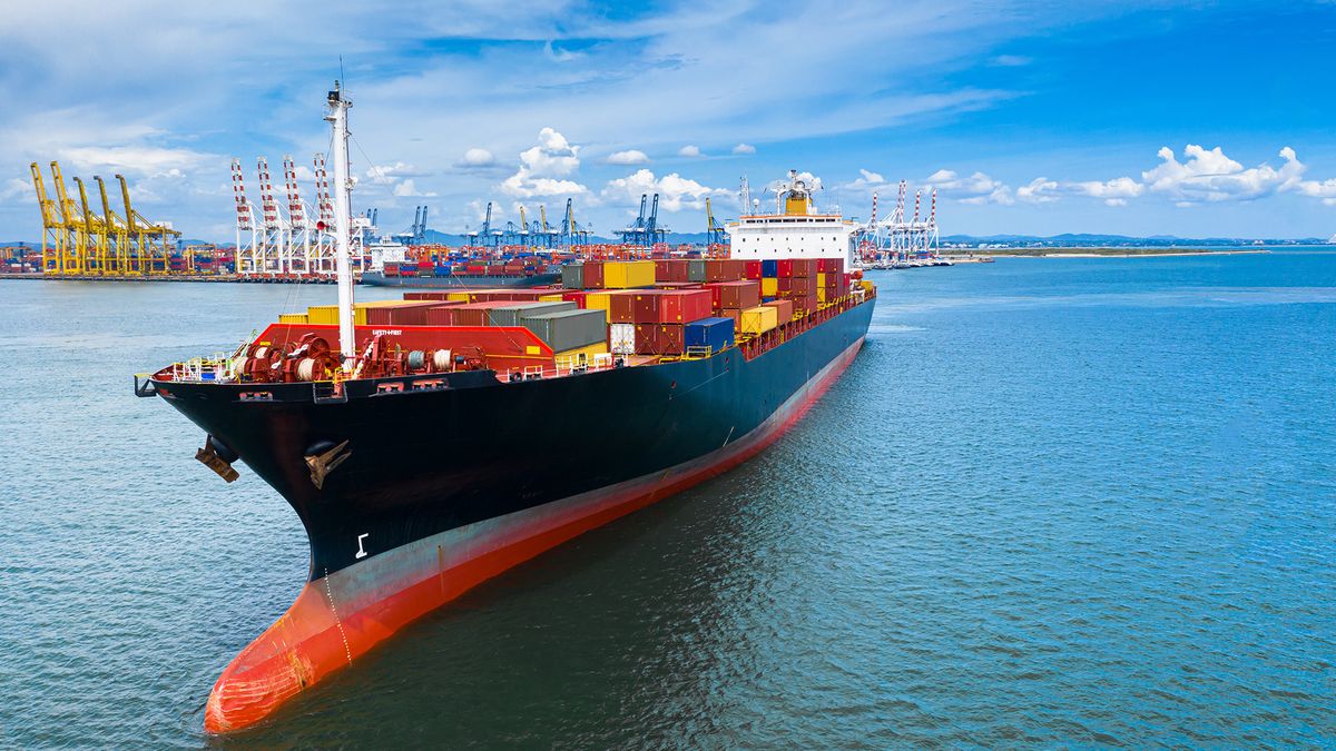 food products sea freight China to UK