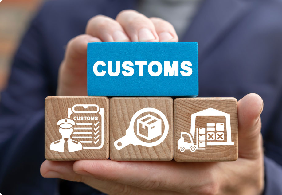 Customs clearance China to Italy