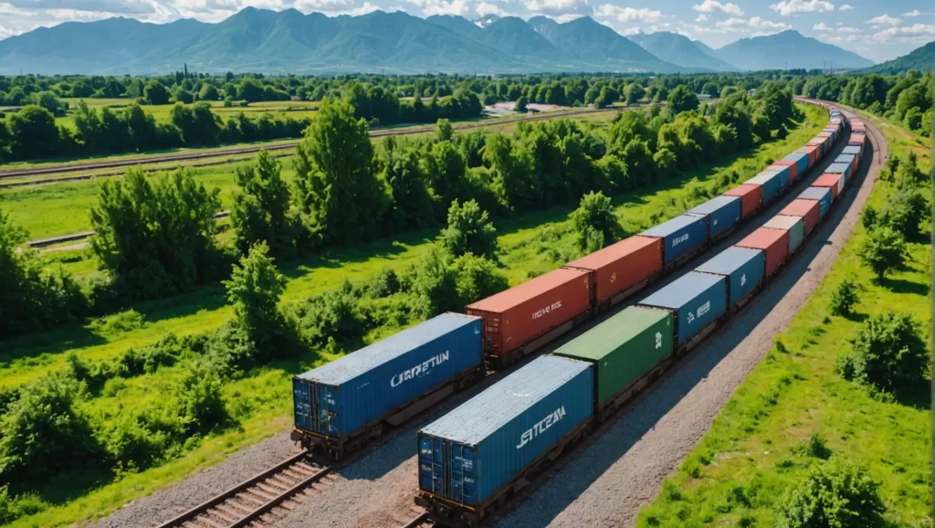 professional rail freight from China to France