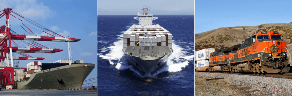 sea freight China to Middle East