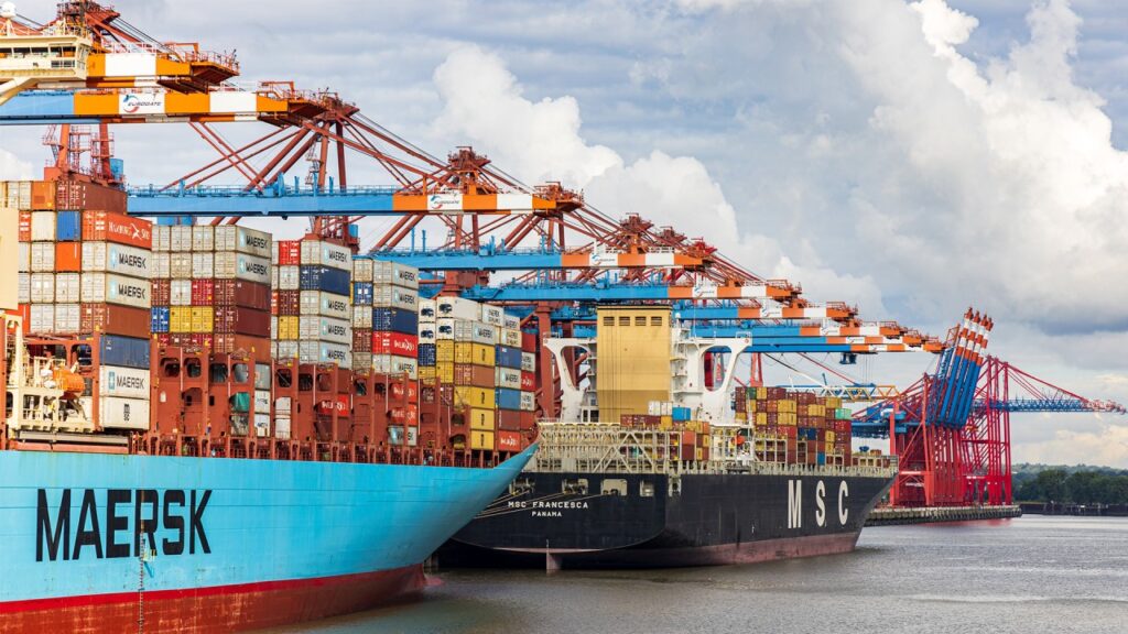 cargo handling china to singapore