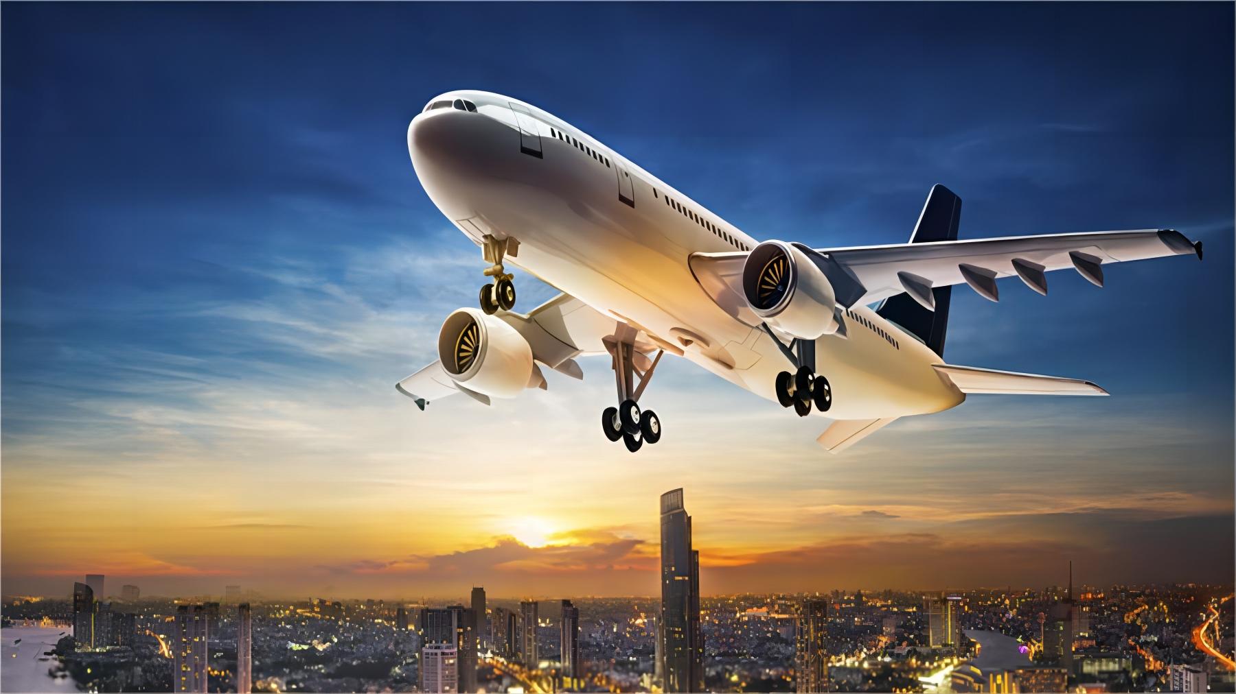 A logistics network map highlighting routes from China to Europe