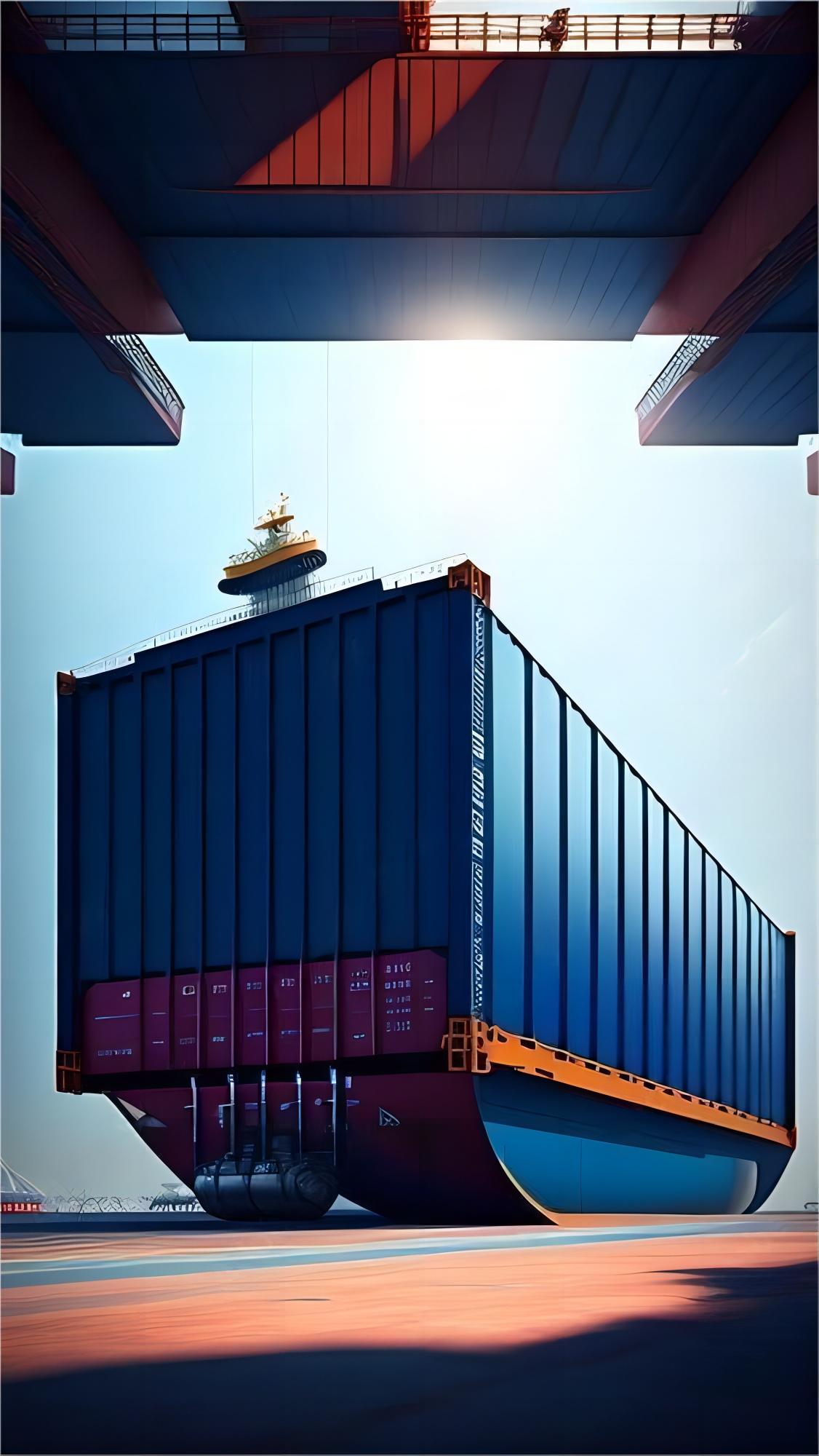 Stack of customs documents for international trade