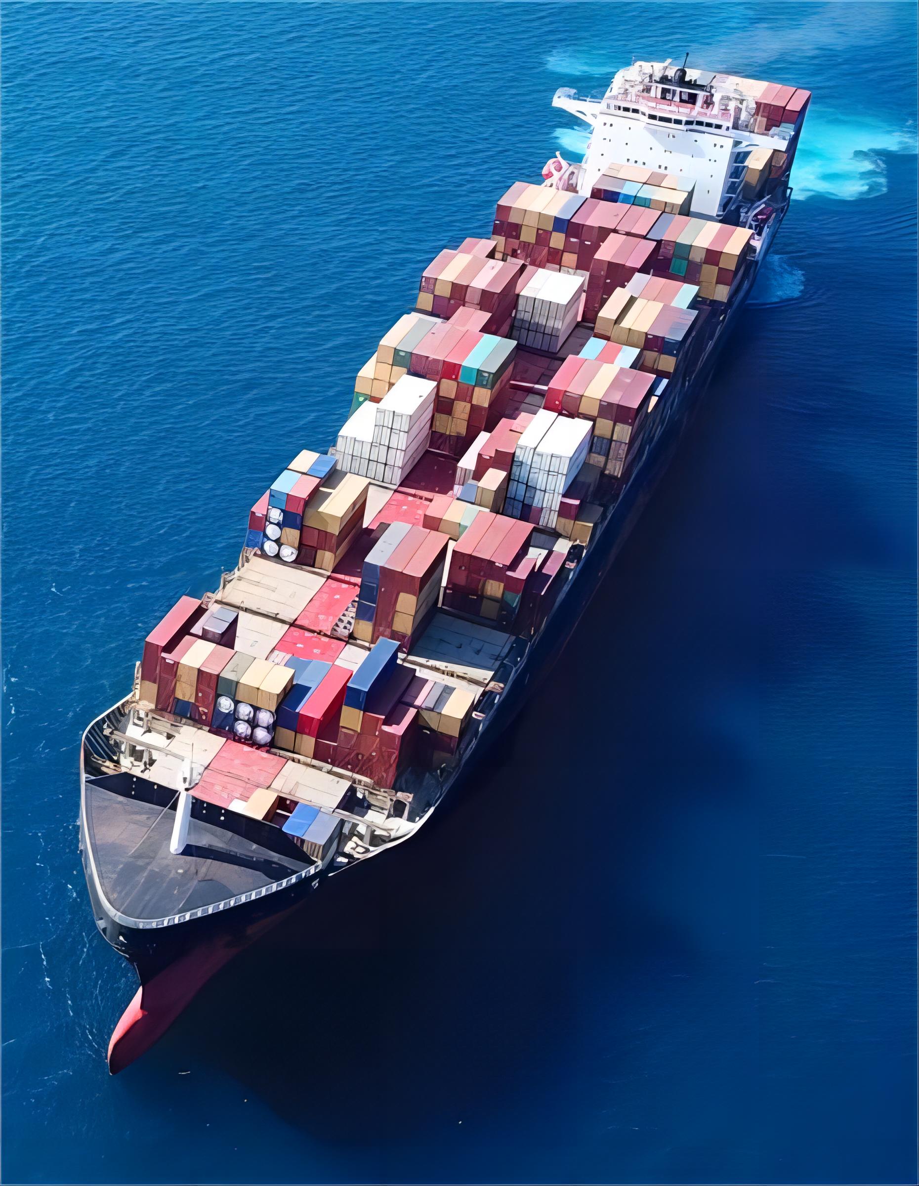 An airplane being loaded with cargo, representing air freight for bags