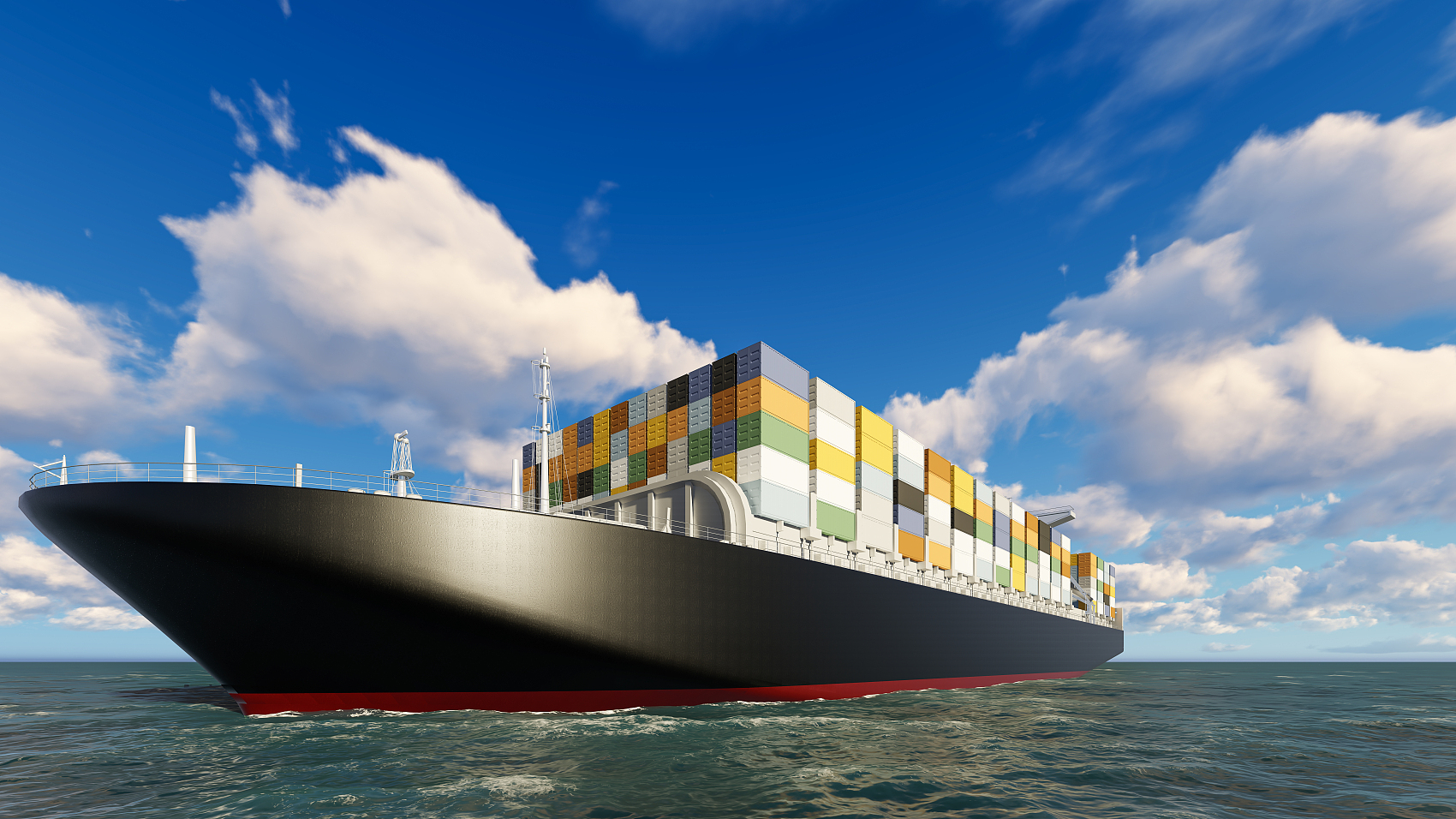 Infographic comparing sea freight, air freight, and express shipping