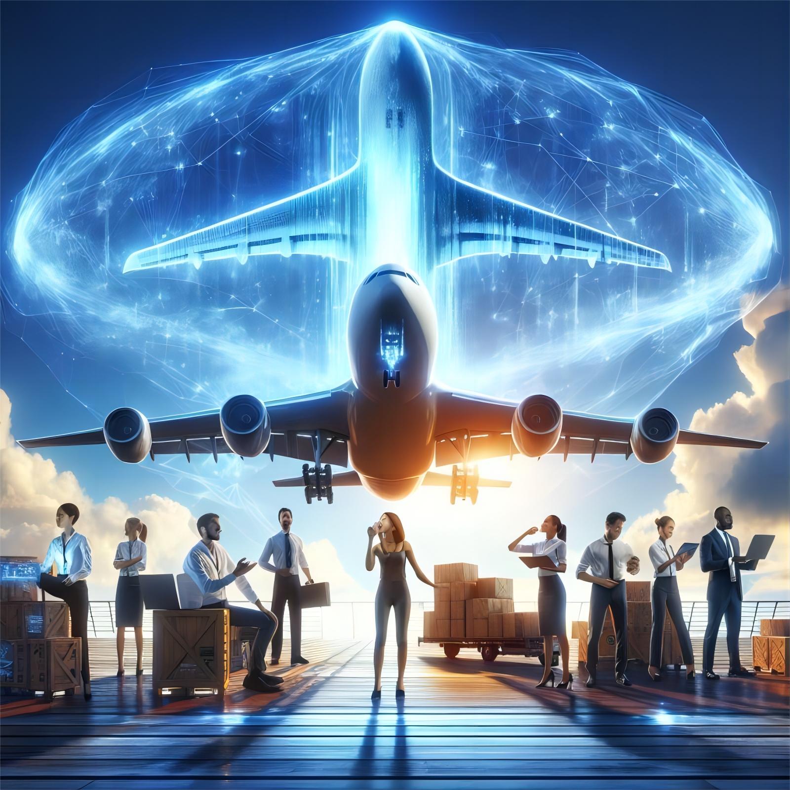 Infographic comparing sea, air, and express freight methods