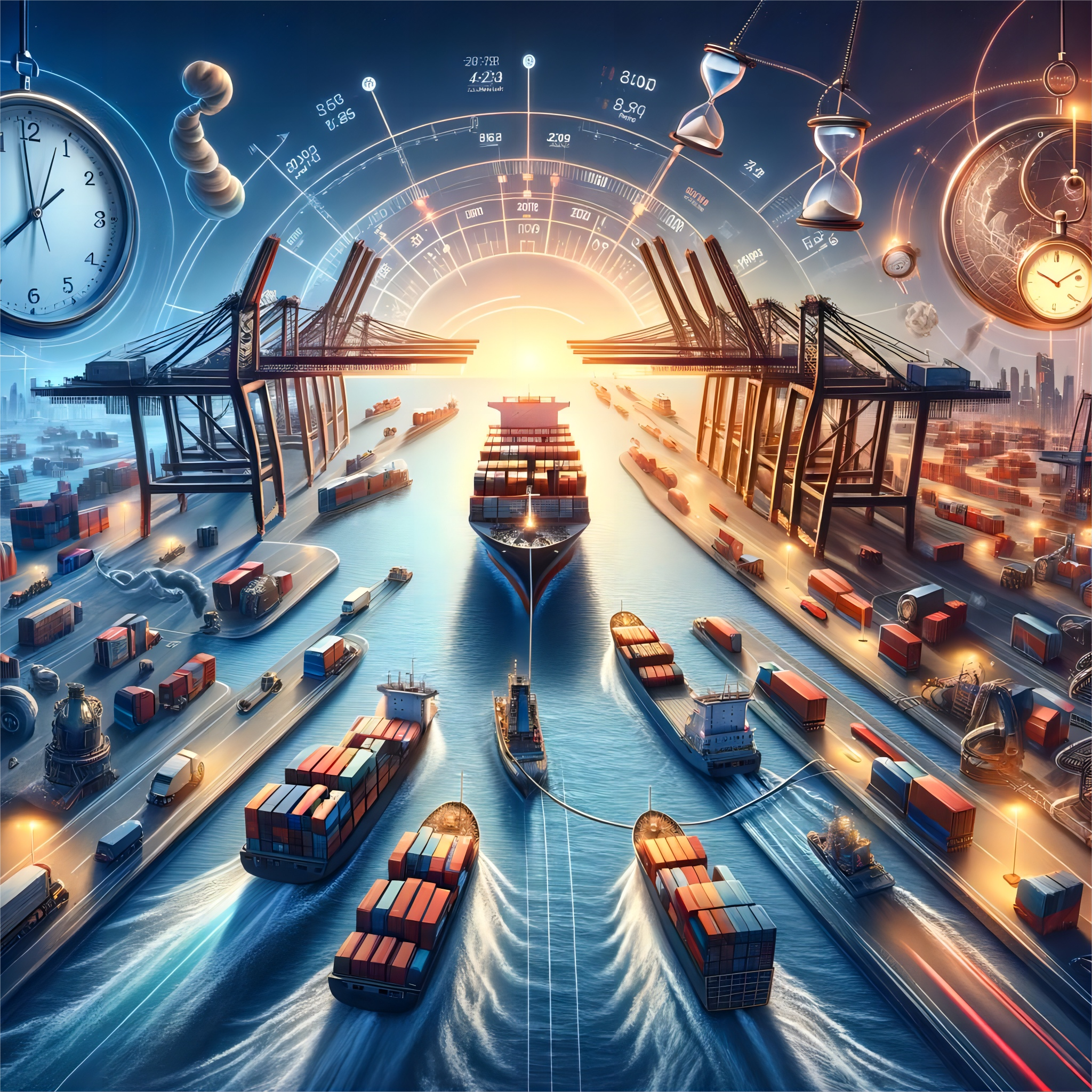 A freight forwarder discussing logistics with a client