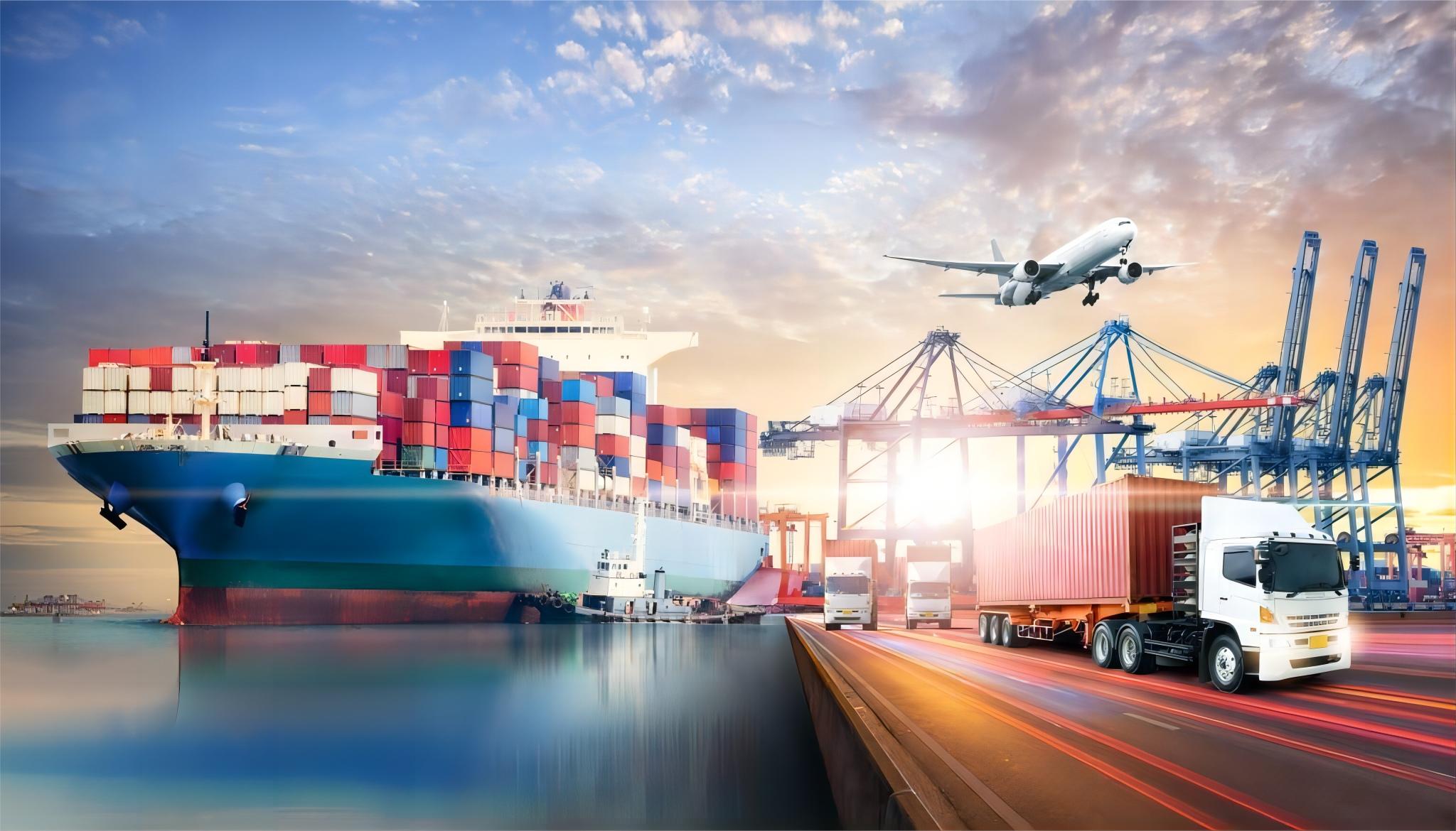 Reefer containers at a port ready for shipping