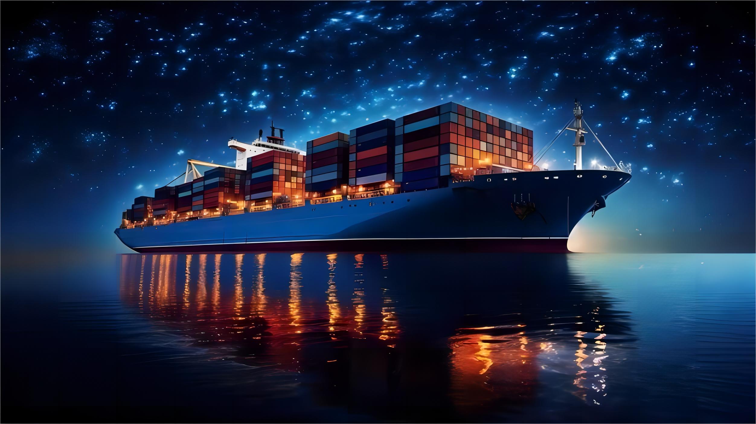 Infographic showing a comparison of different shipping methods for heavy cargo