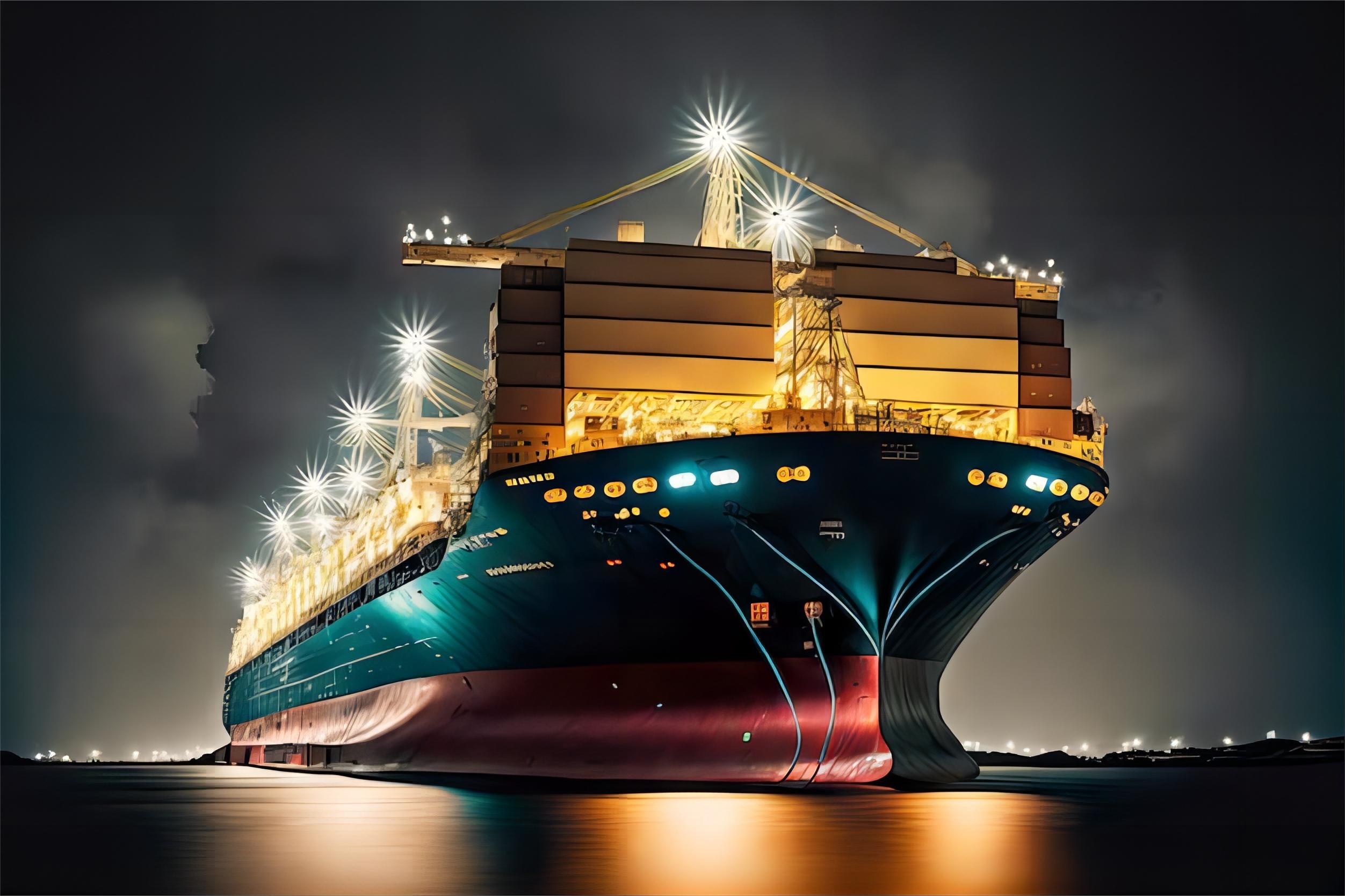 Infographic showing a typical FCL shipping timeline