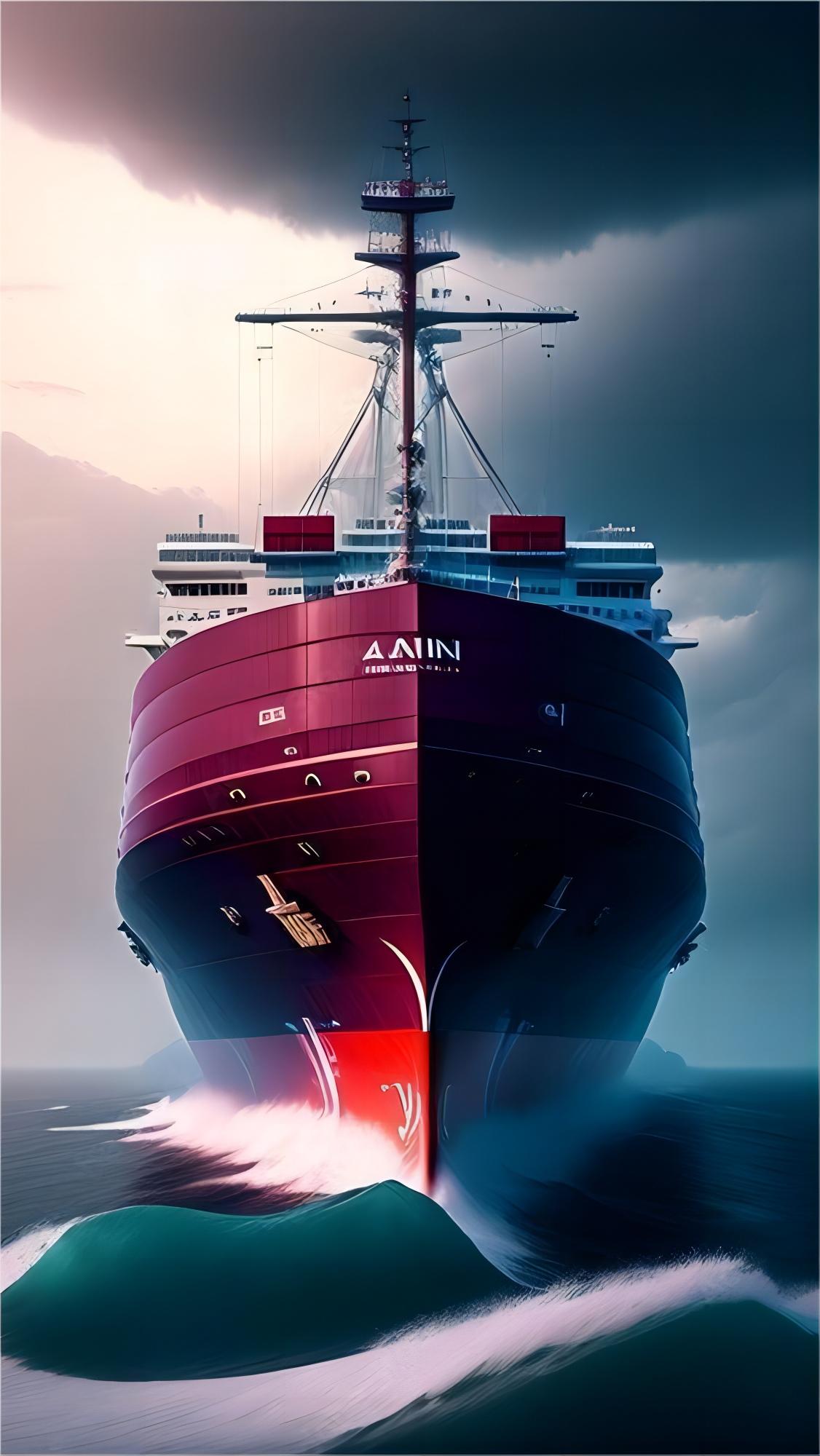 Stack of shipping documents and customs forms for cargo