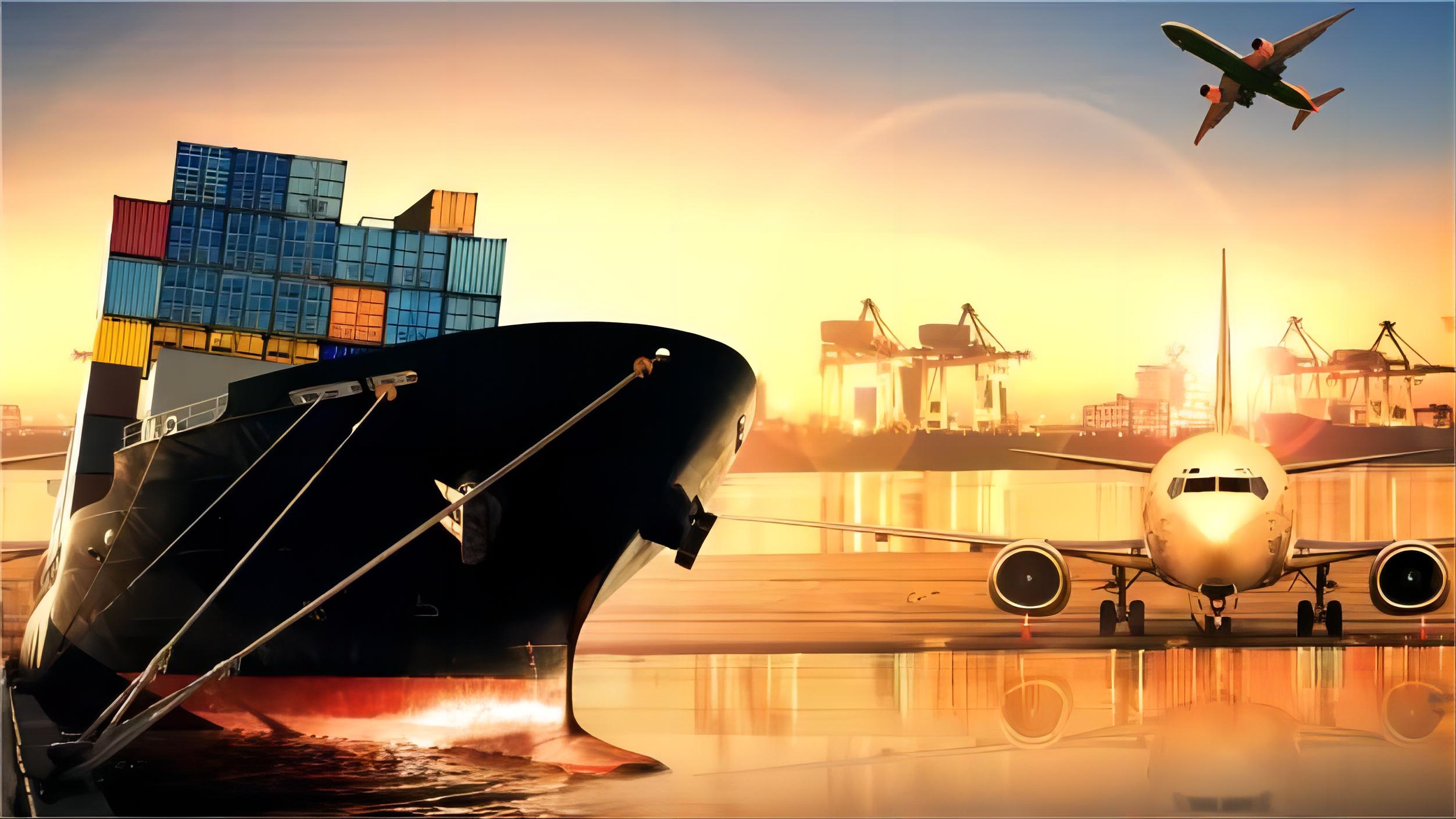 Infographic showing different shipping methods and their transit times