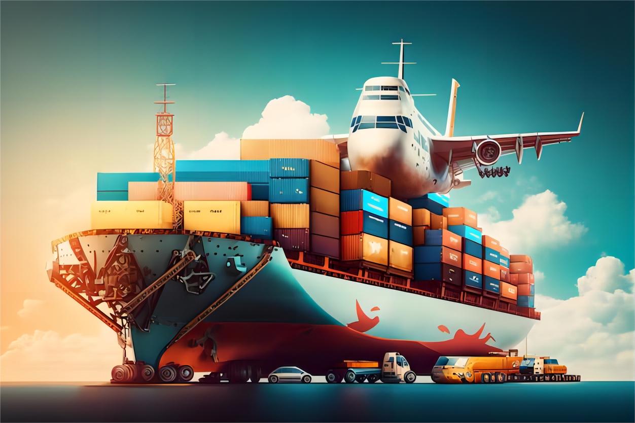 Infographic comparing different shipping methods by speed and cost