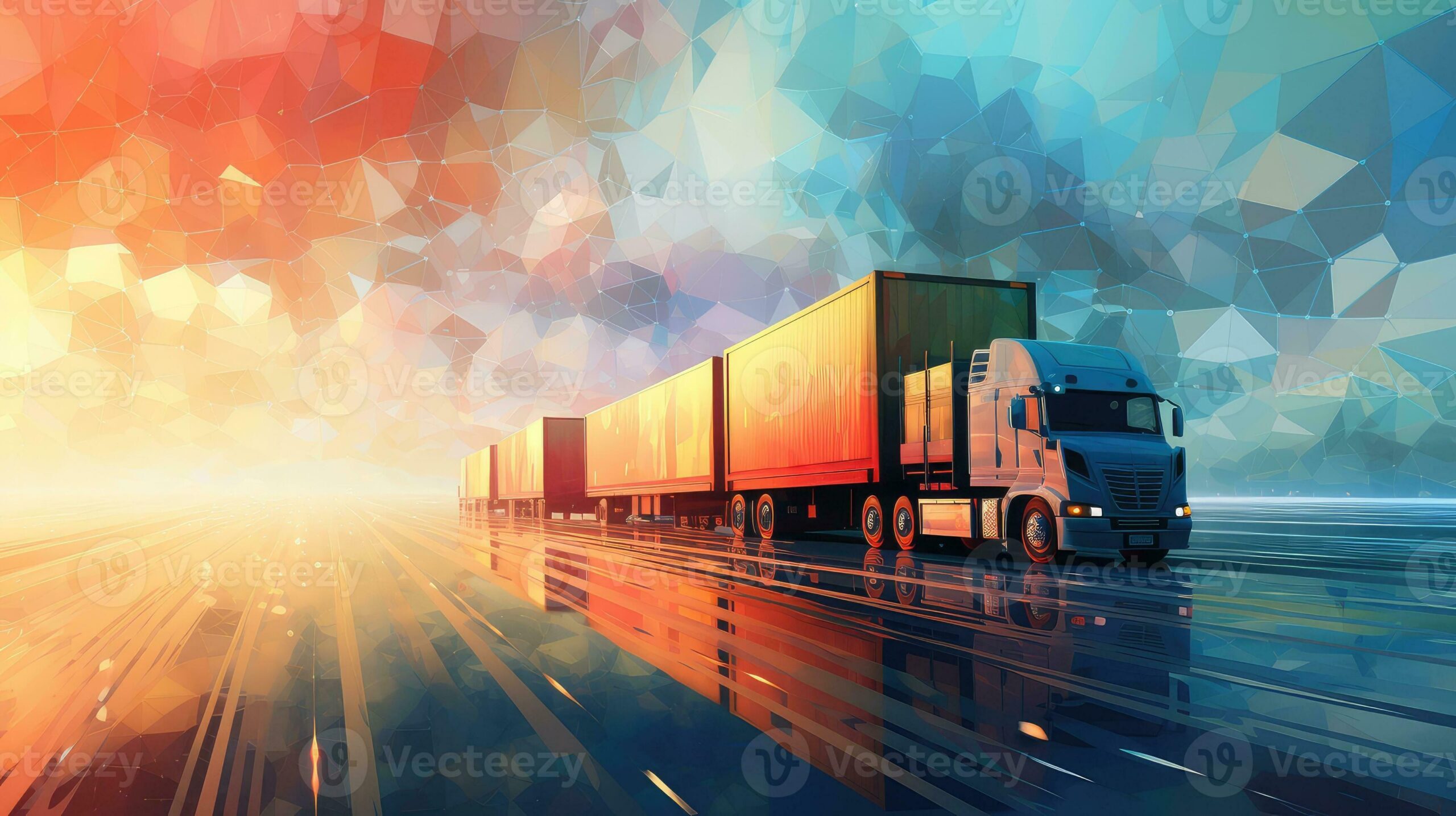 Open top container being loaded with textile goods at a bustling port