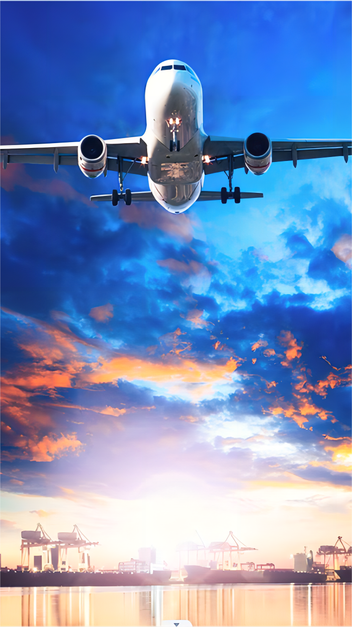 Logistics professional checking a temperature controlled container