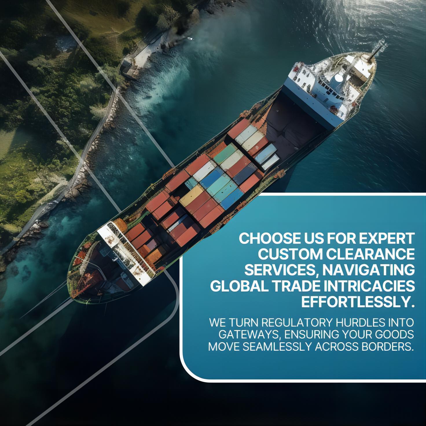 Freight forwarding professional reviewing shipping documents