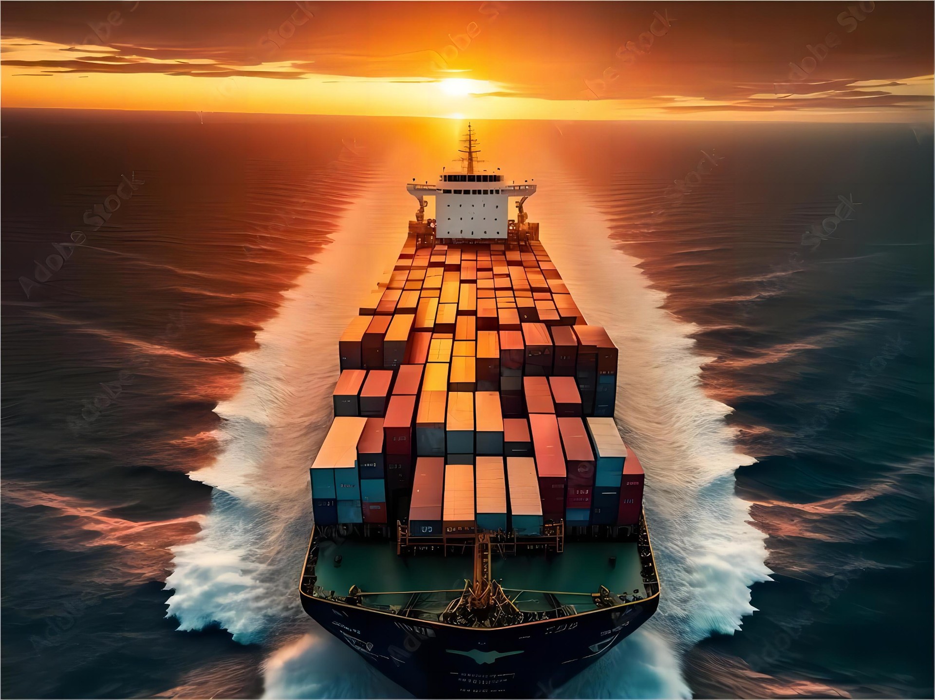 Comparison chart of different shipping methods from China to global destinations