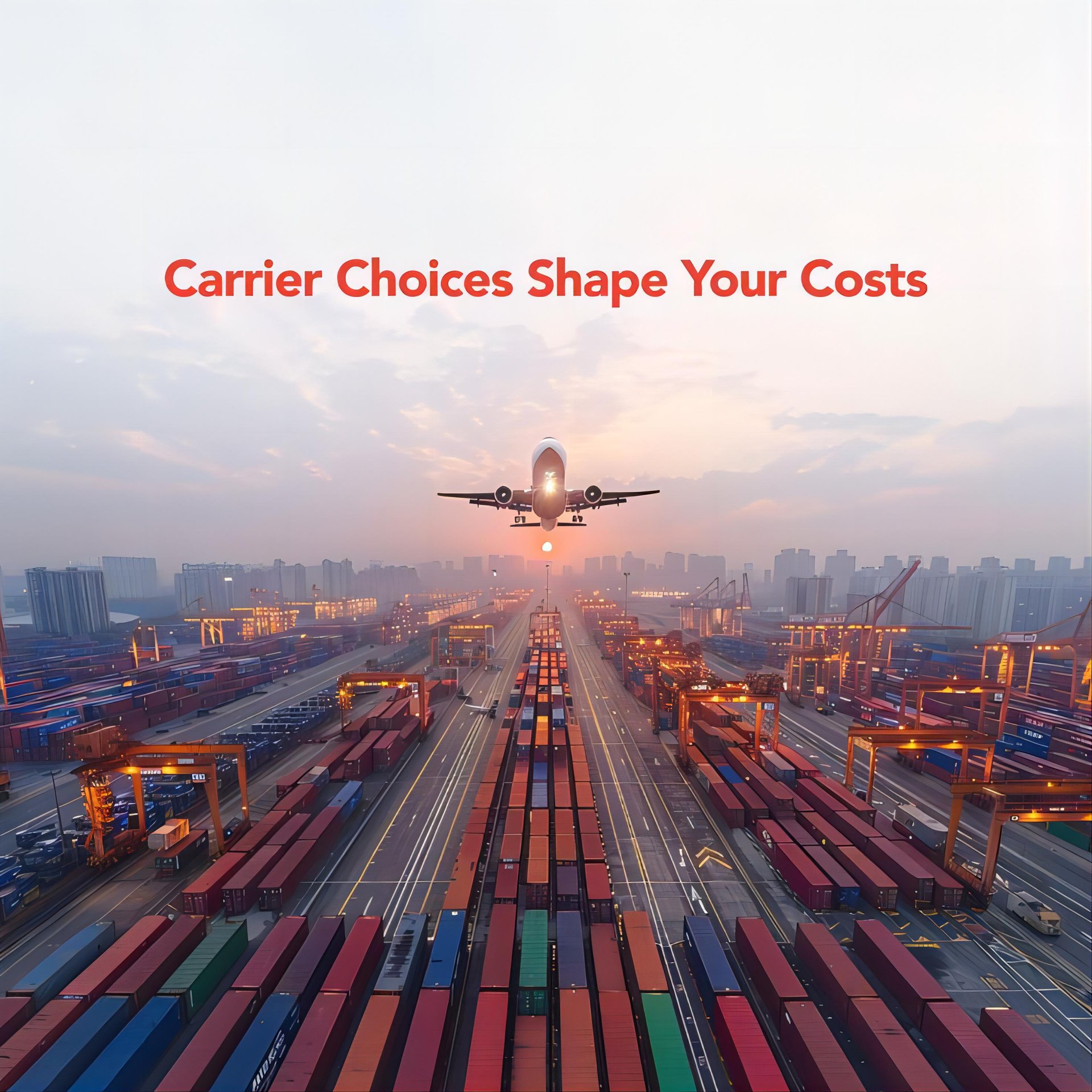 Logistics manager reviewing a shipping quote