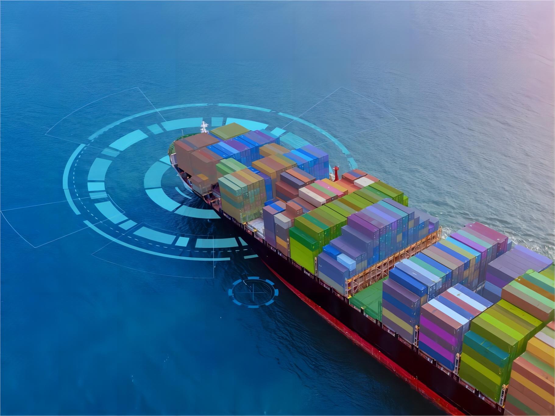 Bulk cargo ship being loaded at a major Chinese port in 2026