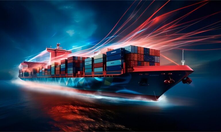 china freight forwarder to india and CFS warehouse consolidation visual