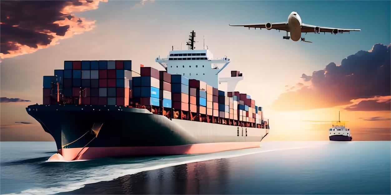 Comparison chart showing freight transit times from China to the UK