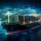 china port-to-port shipping and CFS warehouse consolidation visual