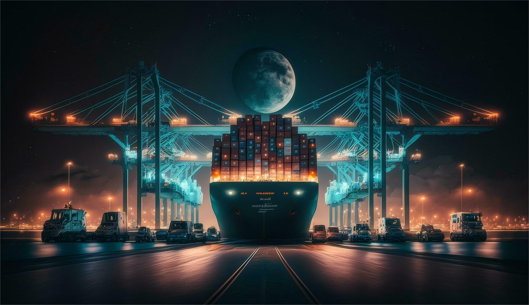 Ciq Office corridor shipping and logistics visual