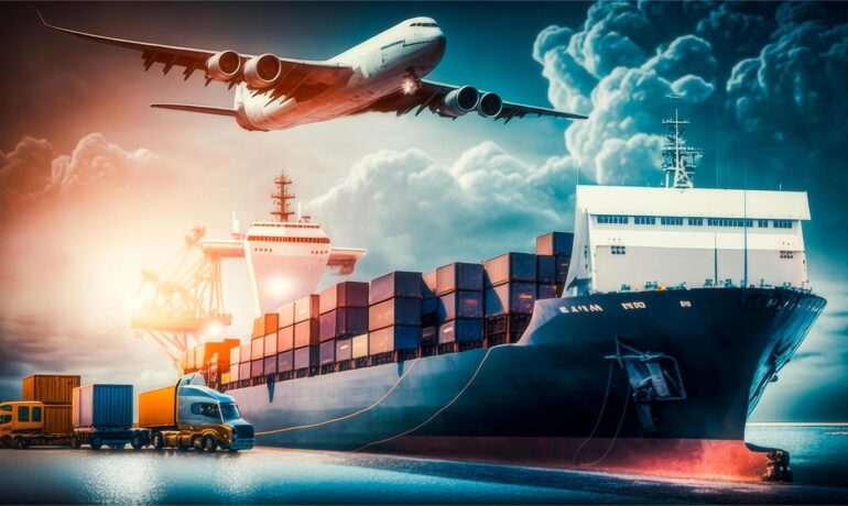 china overseas shipping company and CFS warehouse consolidation visual