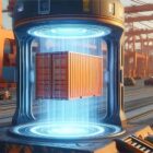 china blue cargo tricycles procurement and CFS warehouse consolidation visual