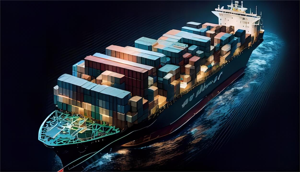 China Ocean Shipping Co Ltd corridor shipping and logistics visual