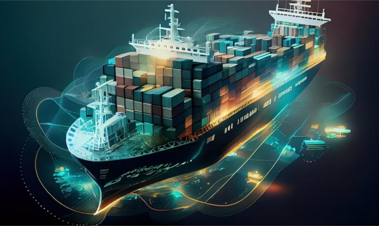 Chinese Freight Companies loading and handoff visual