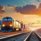 China to Canada Freight loading and handoff visual